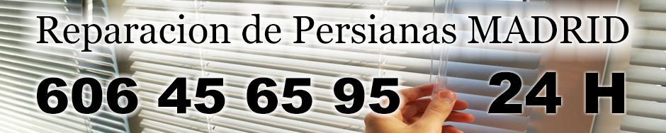Reparacion de persianas en MADRID